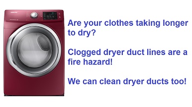 dryer vent cleaning in the Amarillo TX area - Texas